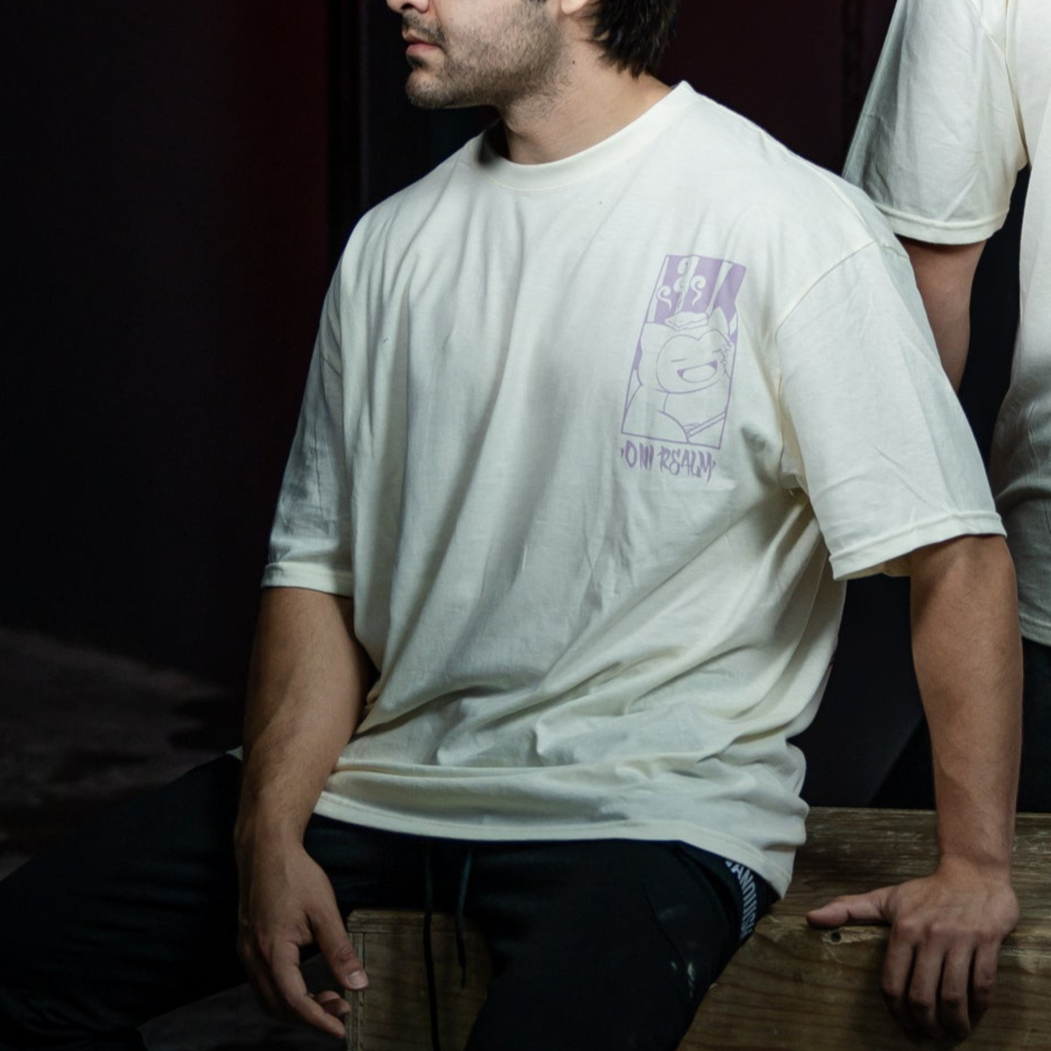 SNORLAX | BLANCO | Playera Corte regular| 180g | "Esencia oversize"