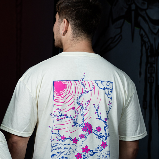 SAKURA | Playera Corte regular| 180g | "Esencia oversize"