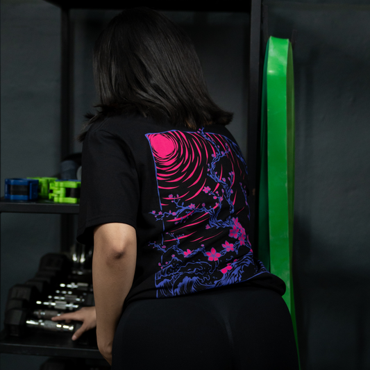 SAKURA | Playera Corte regular| 180g | "Esencia oversize"