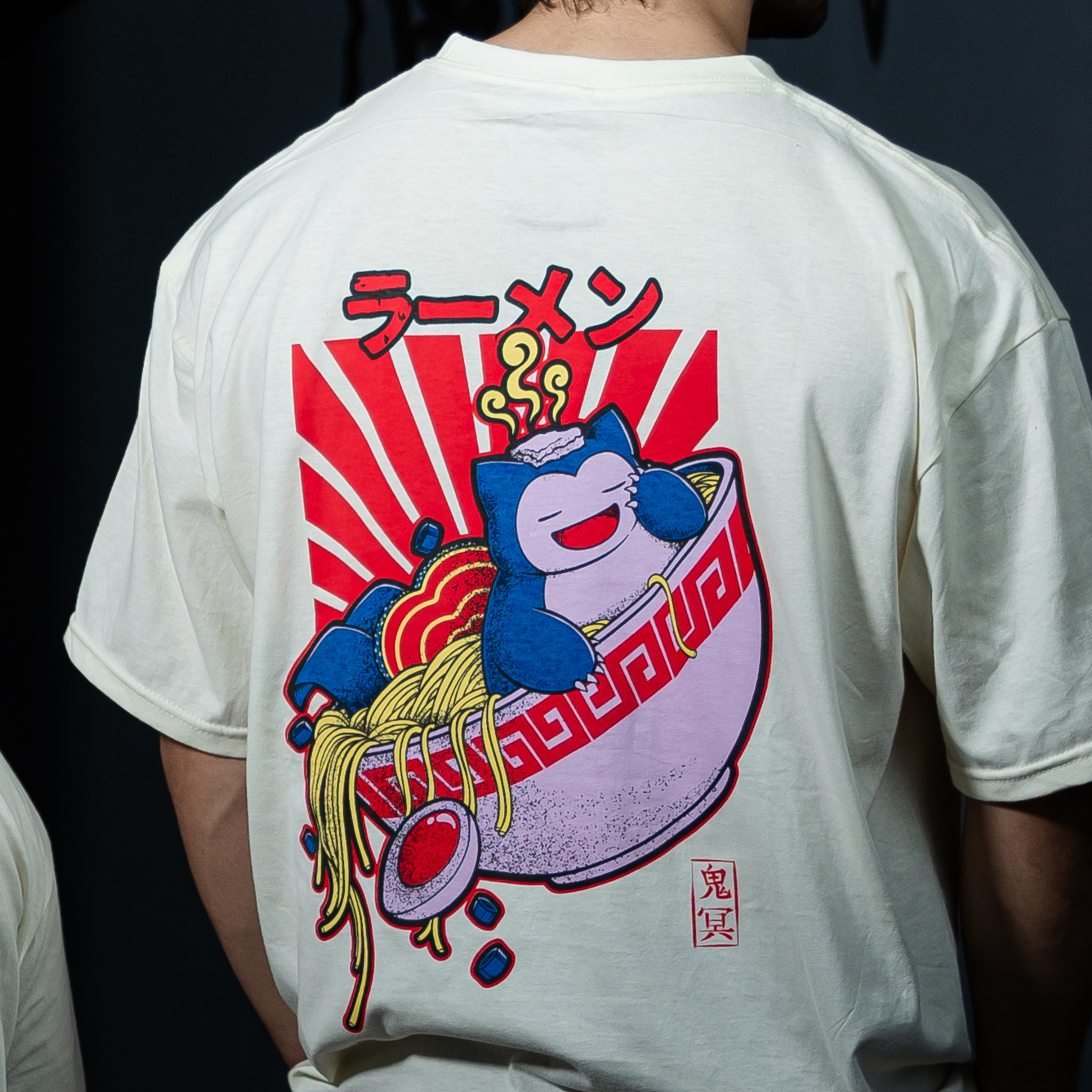 SNORLAX | BLANCO | Playera Corte regular| 180g | "Esencia oversize"
